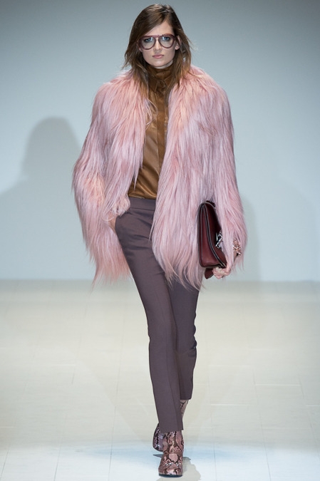 Bette Franke shows Milan Fall 2014 Gucci